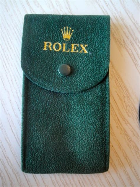 pochette da viaggio rolex|rolex pochette porta orologio.